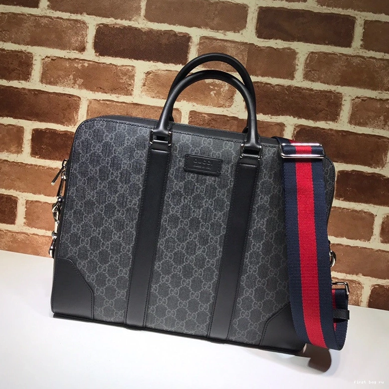 GG briefcase Black GUCCI 0730